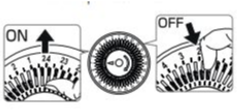 How does the 24 hour timer work on my portable heater FAQ DeLonghi