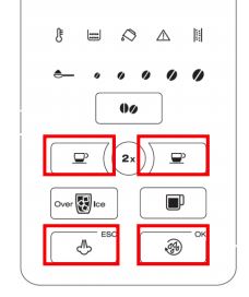 I chose the wrong language. How can I reset the machine FAQ