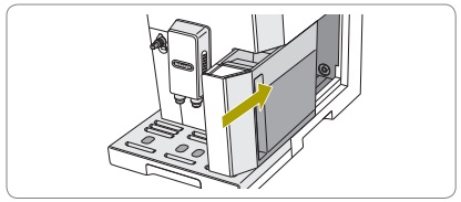 全自動コーヒーマシン ECAM45760B 専用給 水タンク(ふたつき) DeLonghi - 全自動コーヒーマシン ECAM45760B 専用給 水タンク(ふたつ